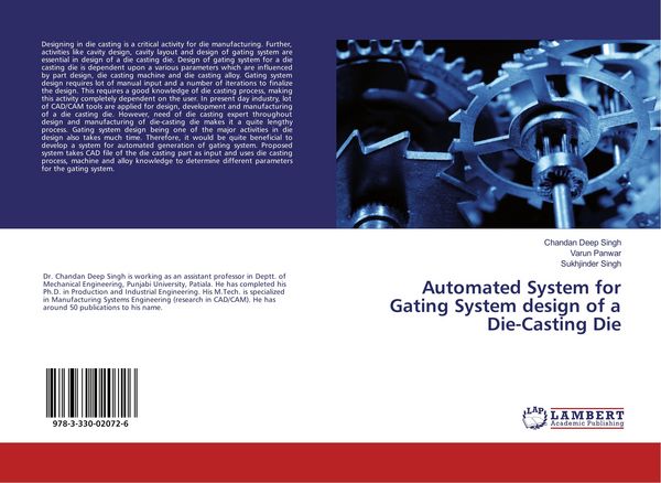 Produktbild: Automated System for Gating System design of a Die-Casting Die