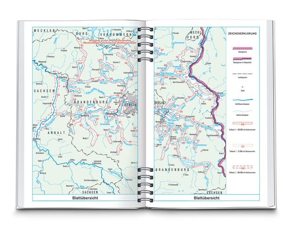 Produktbild: KOMPASS Wasserwanderatlas Berlin und Brandenburg