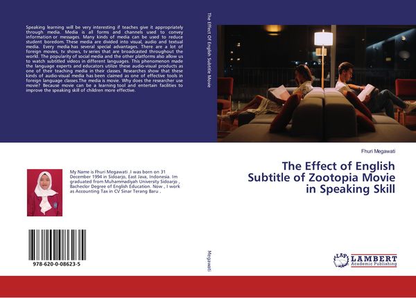 Produktbild: The Effect of English Subtitle of Zootopia Movie in Speaking Skill