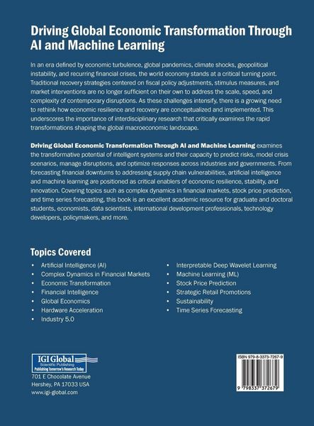 Produktbild: Driving Global Economic Transformation Through AI and Machine Learning
