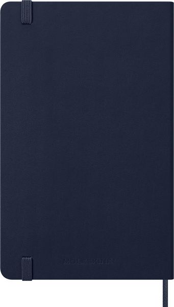 Produktbild: Moleskine 12 Monate Tageskalender 2027, Large/A5, 1 Tag = 1 Seite, Fester Einband, Saphir