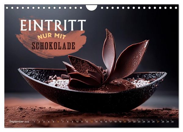Produktbild: Dessert - Liebe auf den ersten Biss (Wandkalender 2026 DIN A4 quer), CALVENDO Monatskalender