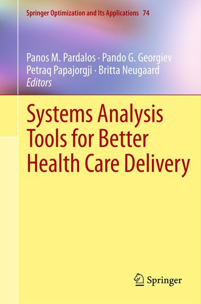 Produktbild: Systems Analysis Tools for Better Health Care Delivery