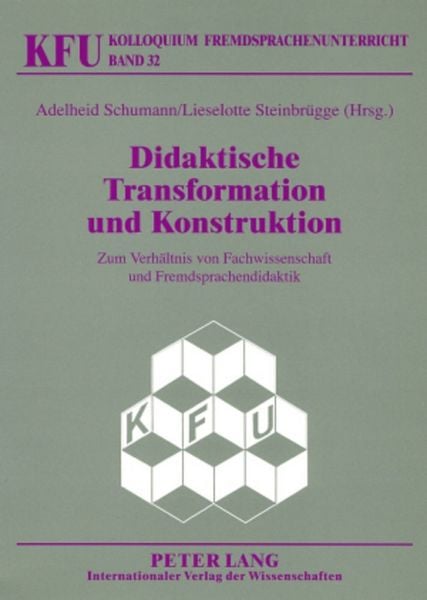 Produktbild: Didaktische Transformation und Konstruktion