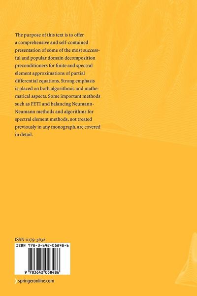 Produktbild: Domain Decomposition Methods - Algorithms and Theory