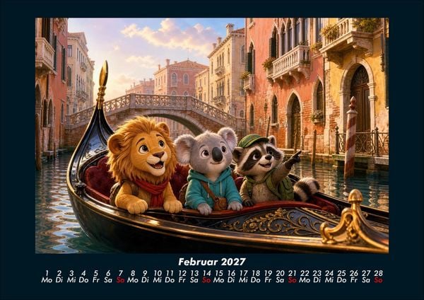 Produktbild: Abenteuerreise durch Europa 2027 Fotokalender DIN A4