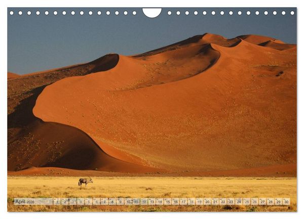 Produktbild: NAMIBIA Christian Heeb (Wandkalender 2026 DIN A4 quer), CALVENDO Monatskalender