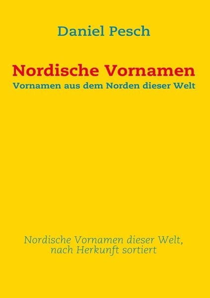 Produktbild: Nordische Vornamen
