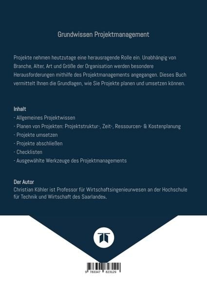Produktbild: Grundwissen Projektmanagement