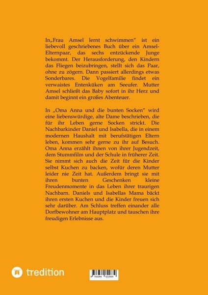 Produktbild: Doppelband: Frau Amsel lernt schwimmen + Oma Anna und die bunten Socken