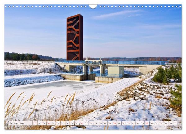 Produktbild: Lausitzer Seenland - Junge Urlaubsregion mit einzigartiger Wasserlandschaft (Wandkalender 2026 DIN A3 quer), CALVENDO Monatskalender