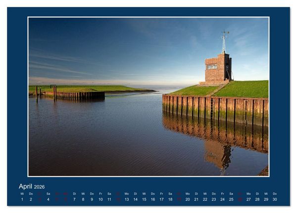 Produktbild: Dangast. Impressionen eines besonderen Ortes. (Tischkalender 2026 DIN A5 quer), CALVENDO Monatskalender