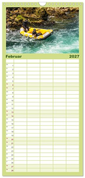 Produktbild: Familienplaner 2027 - Faszination Bosnien-Herzegowina mit 5 Spalten (Wandkalender, 21 x 45 cm) CALVENDO