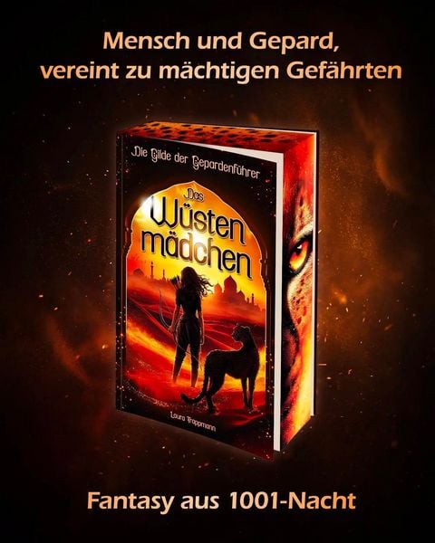 Produktbild: Das W&uuml;stenm&auml;dchen - Die Gilde der Gepardenf&uuml;hrer