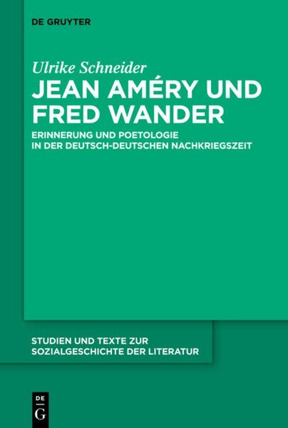 Produktbild: Jean Am&eacute;ry und Fred Wander