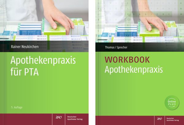 Produktbild: Apothekenpraxis-Workbook mit Apothekenpraxis f&uuml;r PTA