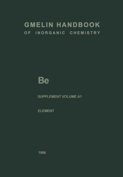Produktbild: Be Beryllium