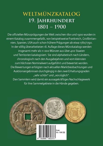 Produktbild: Weltm&uuml;nzkatalog 19. Jahrhundert