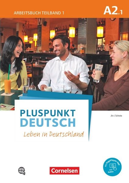 Produktbild: Pluspunkt Deutsch A2: Teilband 1. Arbeitsbuch mit PagePlayer-App inkl. Audios und L&ouml;sungsbeileger