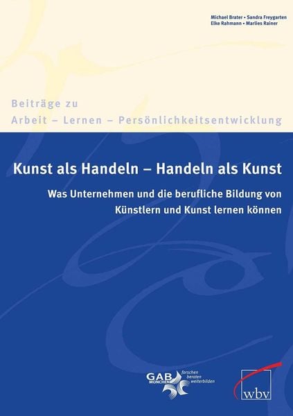 Produktbild: Kunst als Handeln - Handeln als Kunst