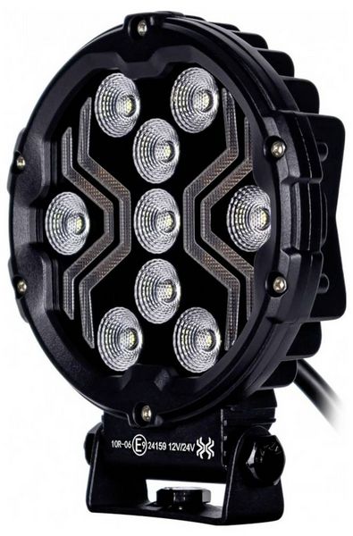 Produktbild: SecoR&uuml;t LED-Arbeitsscheinwerfer 12 V/DC, 24 V/DC L0196 (&Oslash;) 111mm 1700lm