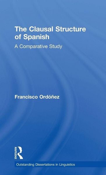 Produktbild: The Clausal Structure of Spanish