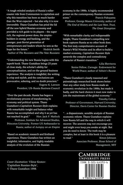 Produktbild: Capitalism Russian-Style