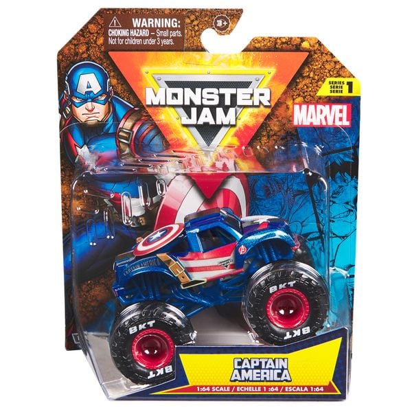 Produktbild: Monster Jam - Original Monster Truck im Marvel Superhelden-Design