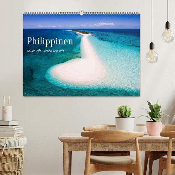 Produktbild: Philippinen - Land der Naturwunder (Wandkalender 2026 DIN A2 quer), CALVENDO Monatskalender