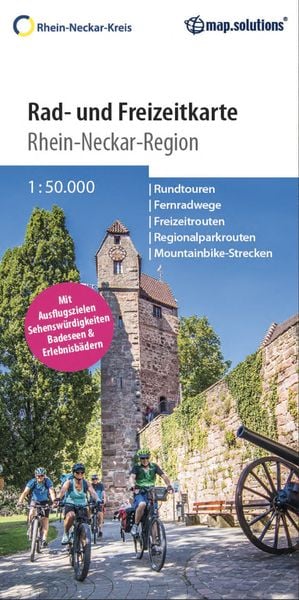 Produktbild: Rad & Freizeitkarte Rhein-Neckar-Kreis