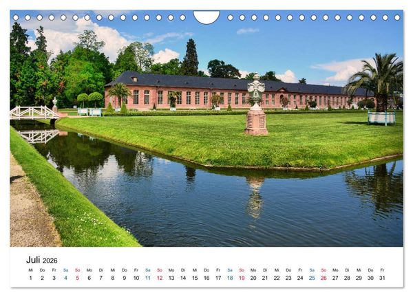 Produktbild: Schwetzingen - Ansichtssache (Wandkalender 2026 DIN A4 quer), CALVENDO Monatskalender