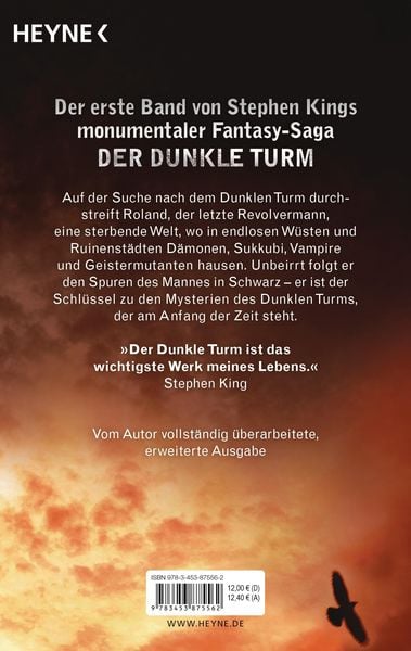 Produktbild: Schwarz / Der Dunkle Turm Band 1