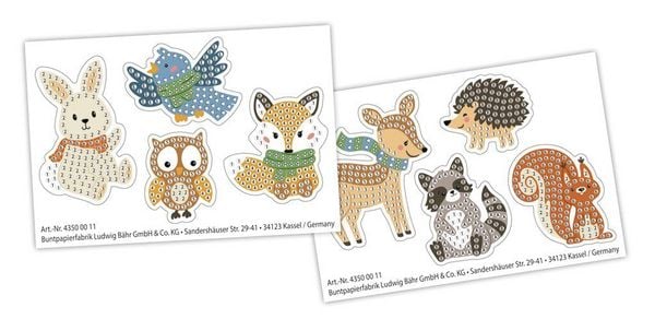 Produktbild: Diamond Painting Sticker "Woodland"