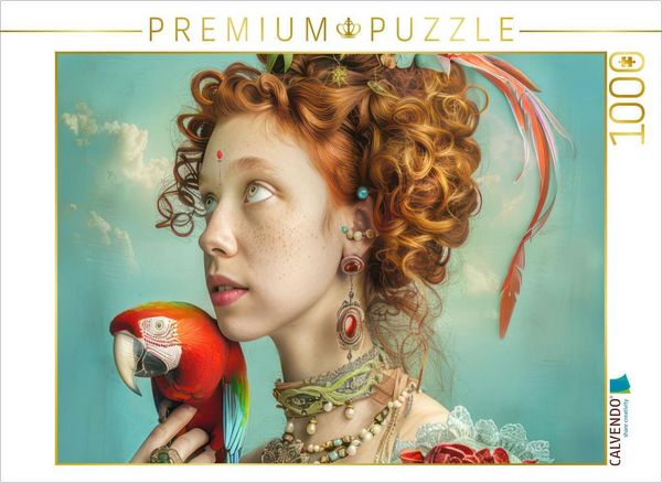 Produktbild: CALVENDO Puzzle Portr&auml;ts venezianischer Frauen | 1000 Teile Lege-Gr&ouml;&szlig;e 64x48cm Foto-Puzzle f&uuml;r gl&uuml;ckliche Stunden