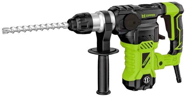 Zipper ZI-BHA1500DN SDS-Plus-Bohrhammer 230V 1500W mit Zubehör, inkl. Koffer