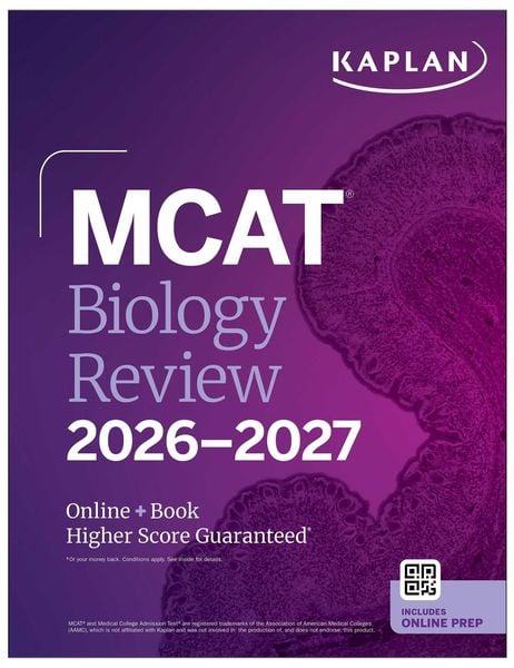Produktbild: MCAT Biology Review 2026-2027