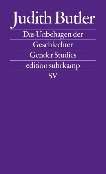 Produktbild: Das Unbehagen der Geschlechter