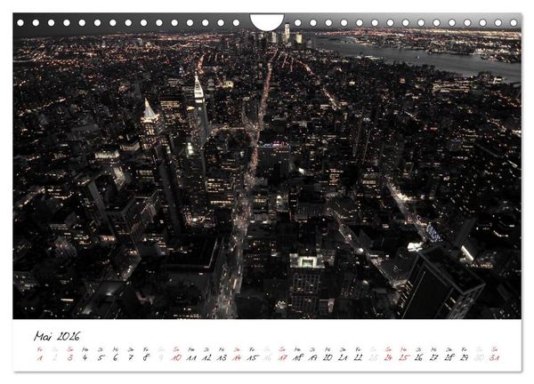 Produktbild: New York &ndash; The Big Apple (Wandkalender 2026 DIN A4 quer), CALVENDO Monatskalender