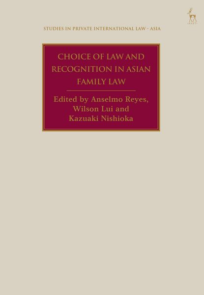 Produktbild: Choice of Law and Recognition in Asian Family Law