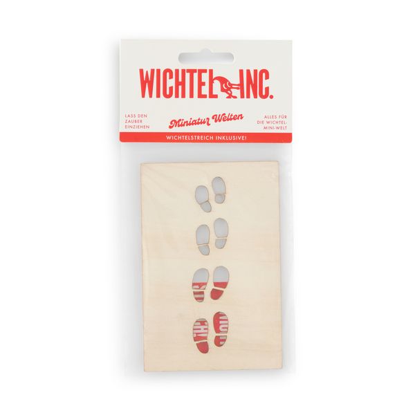 Produktbild: Wichtel Inc. Auf leisen Sohlen &ndash; Schablone f&uuml;r Fu&szlig;abdr&uuml;cke