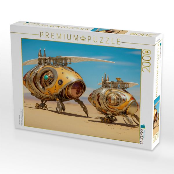 Produktbild: CALVENDO Puzzle Luftschiff-Fantasie | 2000 Teile Lege-Gr&ouml;&szlig;e 90x67cm Foto-Puzzle f&uuml;r gl&uuml;ckliche Stunden