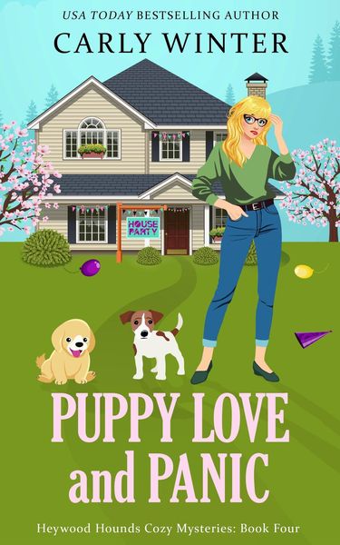 Produktbild: Puppy Love and Panic (Heywood Hounds Cozy Mysteries, #4)