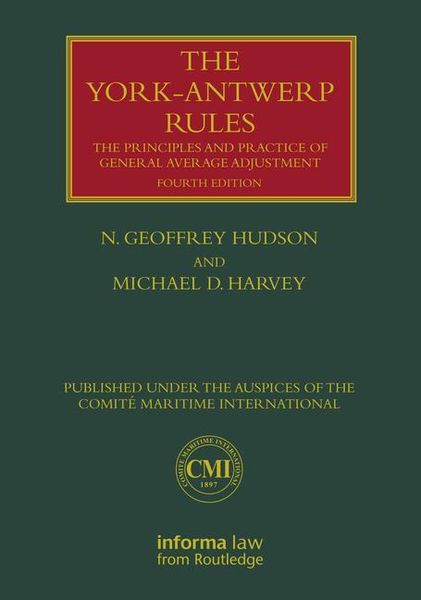 Produktbild: Hudson, N: The York-Antwerp Rules: The Principles and Practi