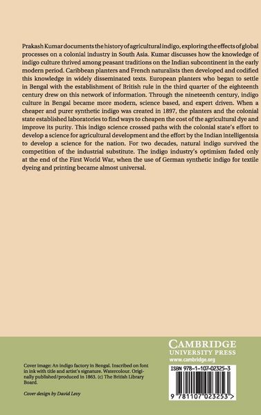 Produktbild: Indigo Plantations and Science in Colonial India