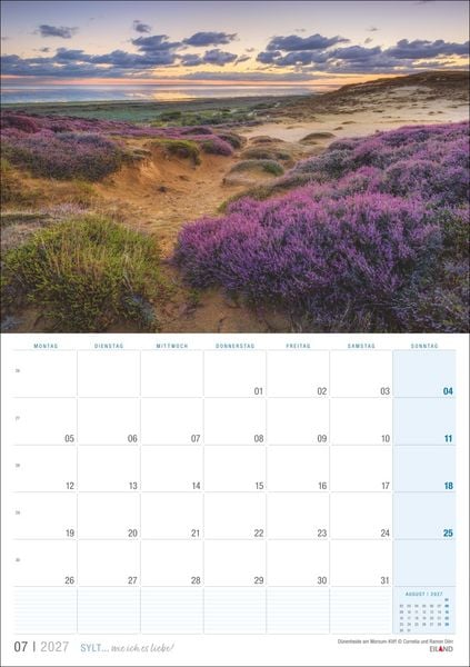 Produktbild: Sylt &hellip; wie ich es liebe Kalender 2027
