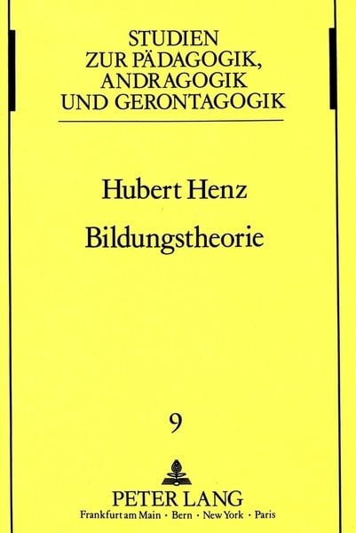 Produktbild: Bildungstheorie
