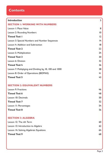 Produktbild: 11+ Maths Arithmetic and Word Problems Support and Practice Workbook