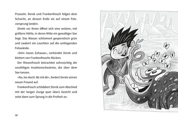 Produktbild: Die schaurigen F&auml;lle des Derek Schlotter &ndash; FRANKENfrosch lebt!