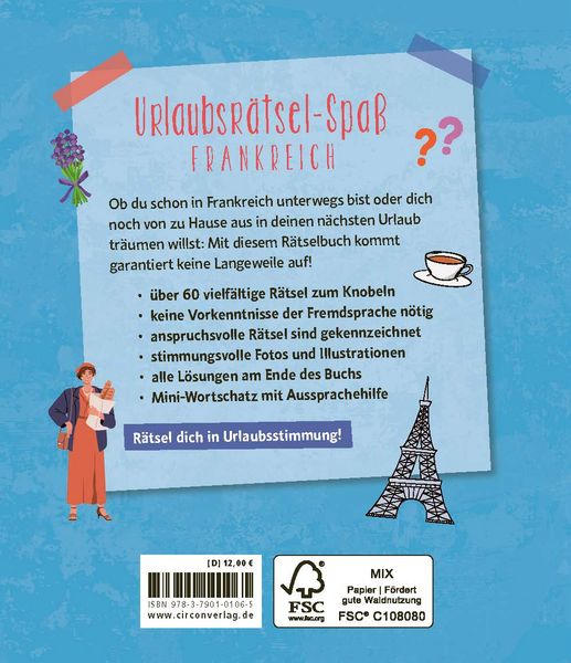 Produktbild: Urlaubsr&auml;tsel-Spa&szlig; Frankreich