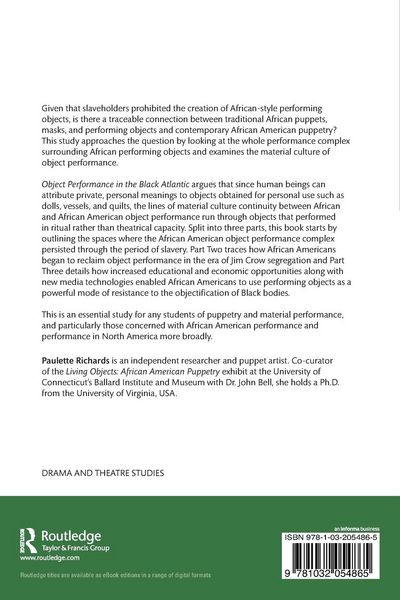 Produktbild: Object Performance in the Black Atlantic